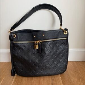 Louis Vuitton Lumineuse PM – Black Monogram Empreinte Leather (Retired Style)